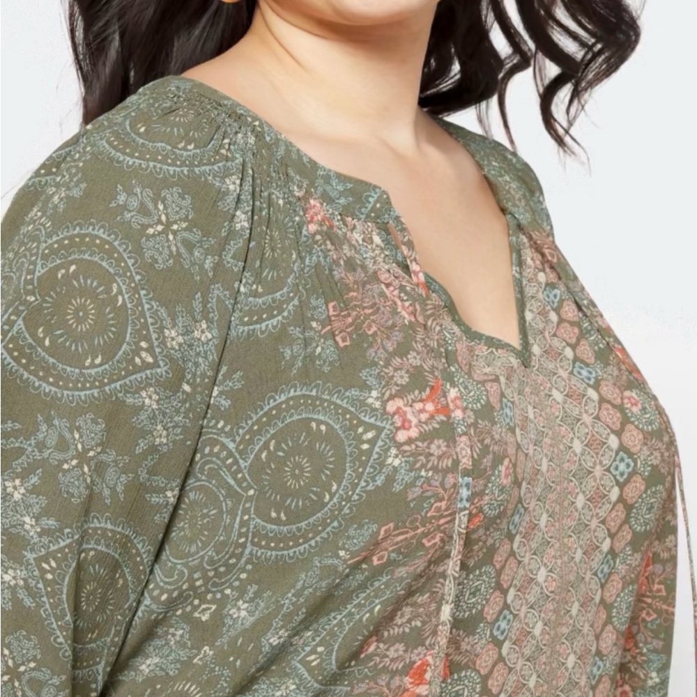 Mason & Belle Caseey Blouson
Sleeve Top size 3X - Picture 3 of 11